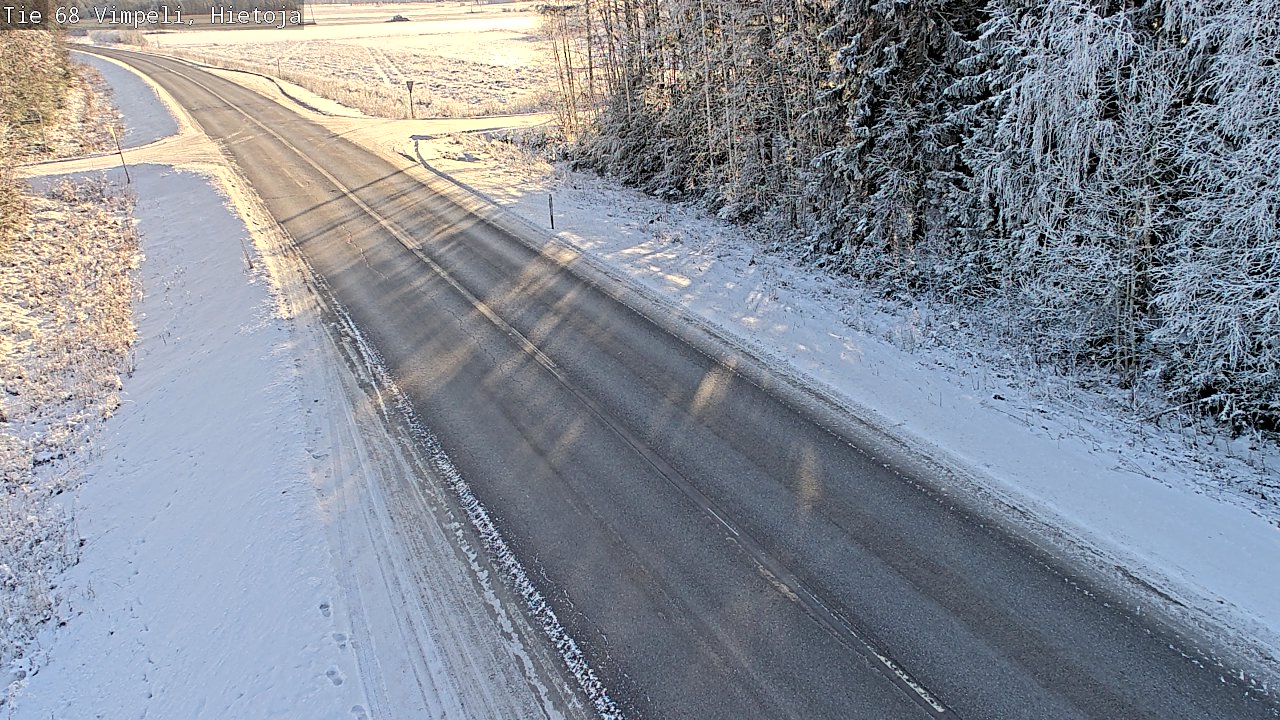 Weather Camera Image Road 68 Vimpeli, Hietoja, Vimpeli, Etelä-Pohjanmaa