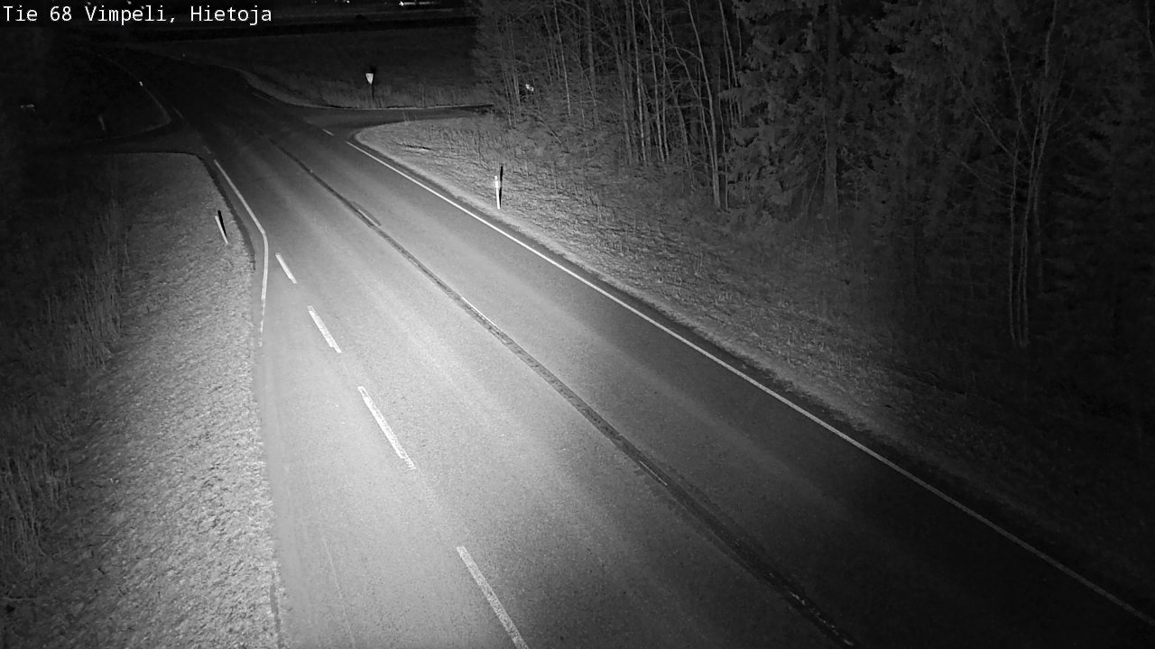 Weather Camera Image Road 68 Vimpeli, Hietoja, Vimpeli, Etelä-Pohjanmaa