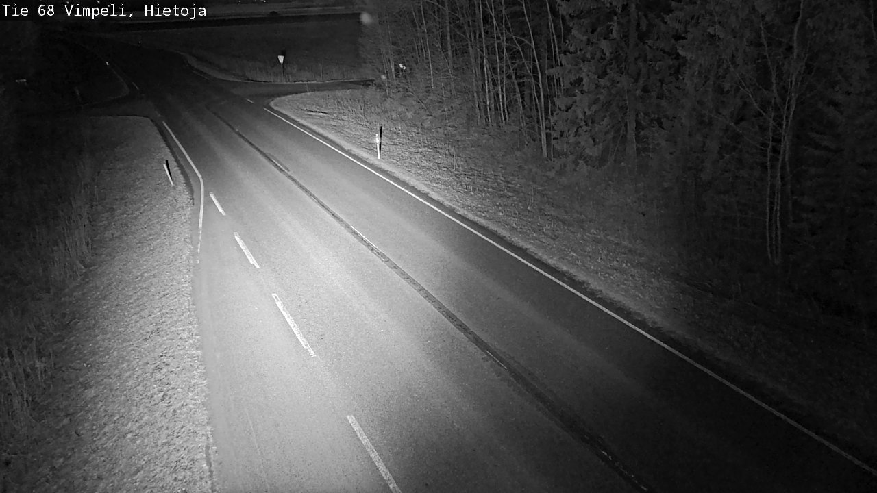 Weather Camera Image Road 68 Vimpeli, Hietoja, Vimpeli, Etelä-Pohjanmaa