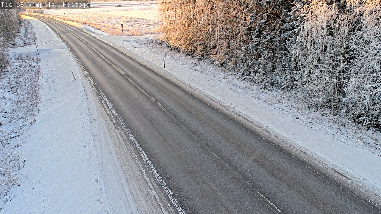 Weather Camera Image Road 68 Vimpeli, Hietoja, Vimpeli, Etelä-Pohjanmaa