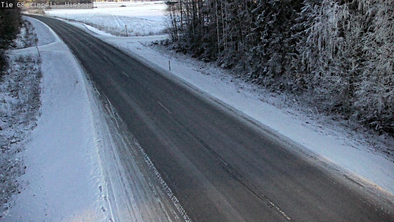 Weather Camera Image Road 68 Vimpeli, Hietoja, Vimpeli, Etelä-Pohjanmaa