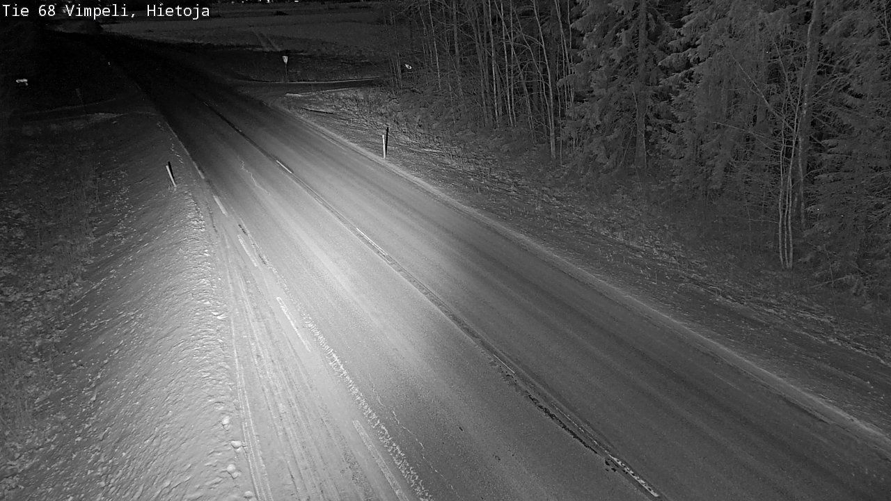 Weather Camera Image Road 68 Vimpeli, Hietoja, Vimpeli, Etelä-Pohjanmaa