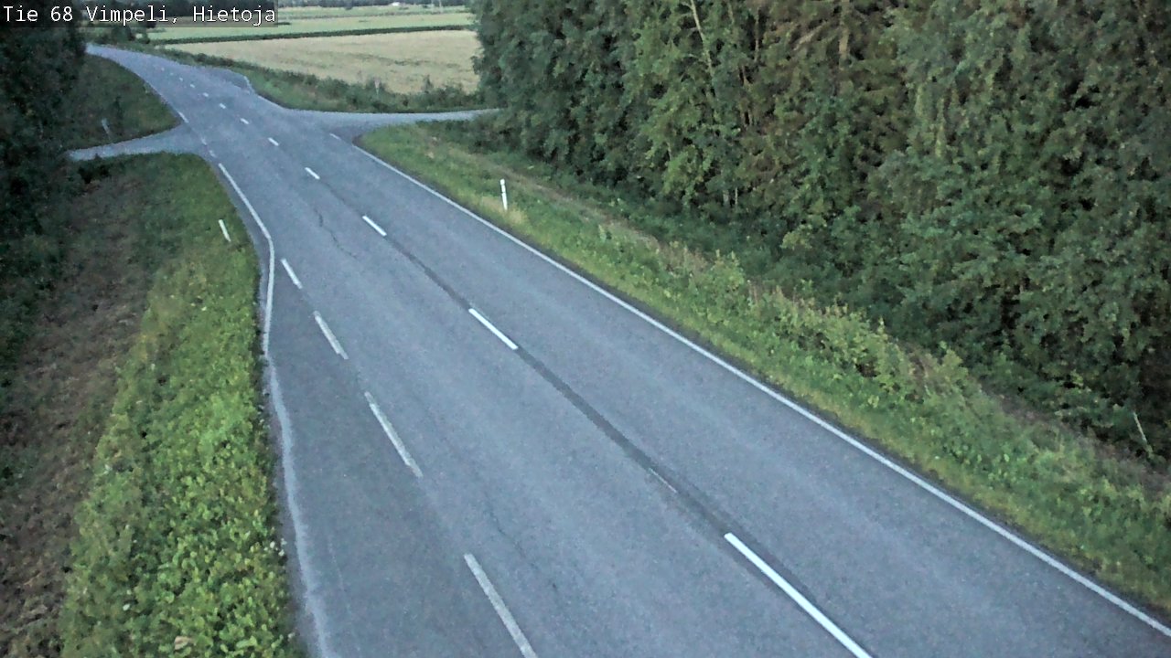 Weather Camera Image Väg 68 Vindala, Hietoja, Vimpeli, Etelä-Pohjanmaa