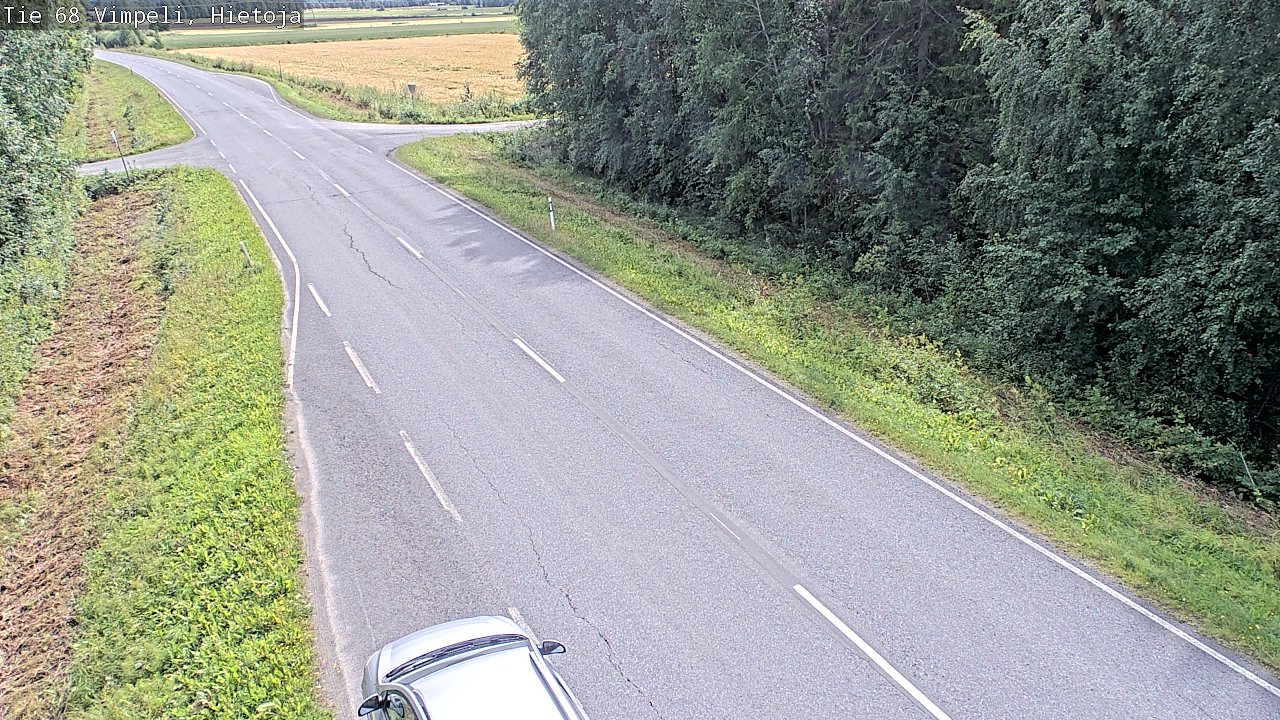 Weather Camera Image Väg 68 Vindala, Hietoja, Vimpeli, Etelä-Pohjanmaa