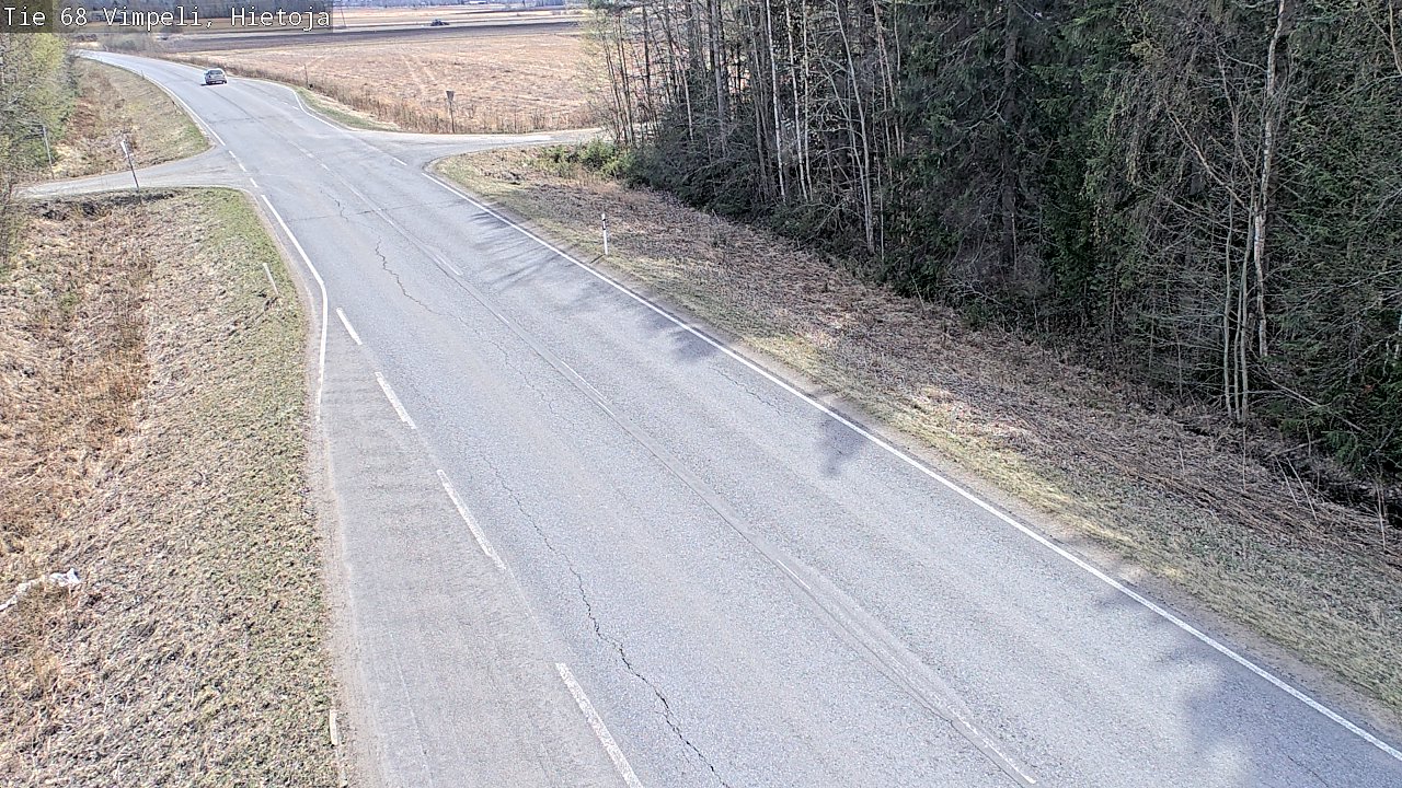 Weather Camera Image Väg 68 Vindala, Hietoja, Vimpeli, Etelä-Pohjanmaa