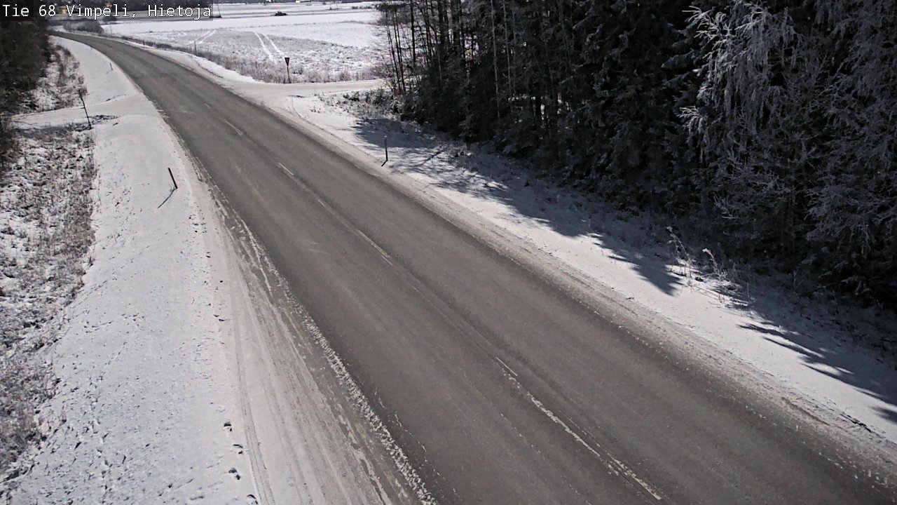 Weather Camera Image Road 68 Vimpeli, Hietoja, Vimpeli, Etelä-Pohjanmaa