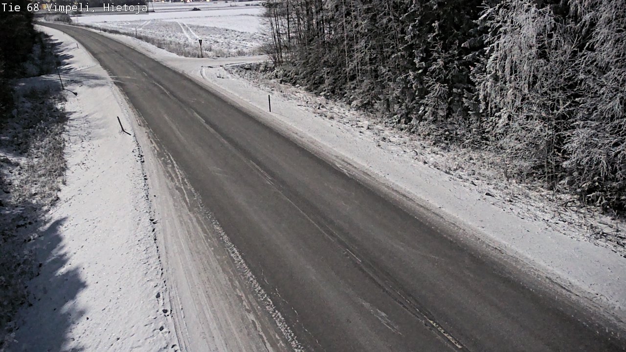 Weather Camera Image Road 68 Vimpeli, Hietoja, Vimpeli, Etelä-Pohjanmaa
