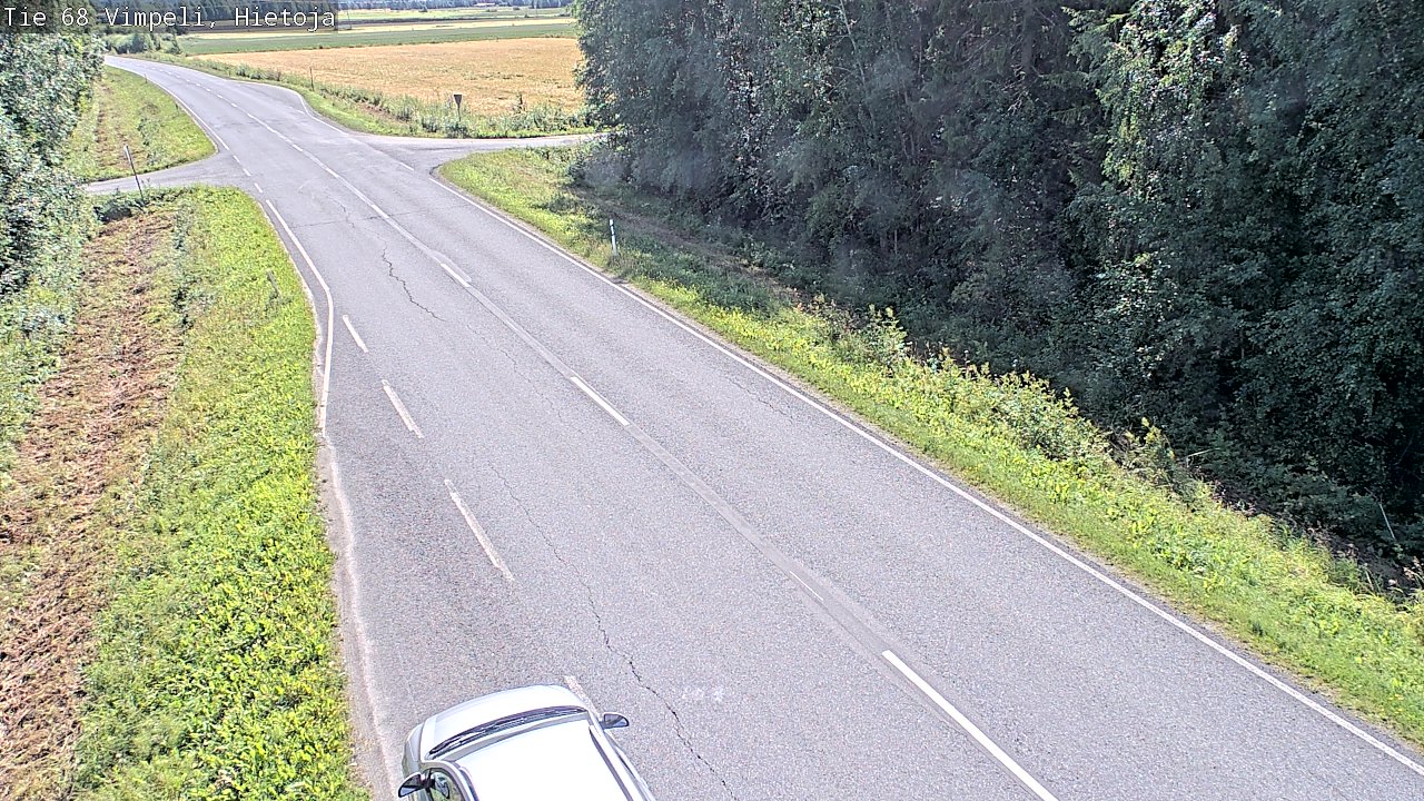 Weather Camera Image Väg 68 Vindala, Hietoja, Vimpeli, Etelä-Pohjanmaa
