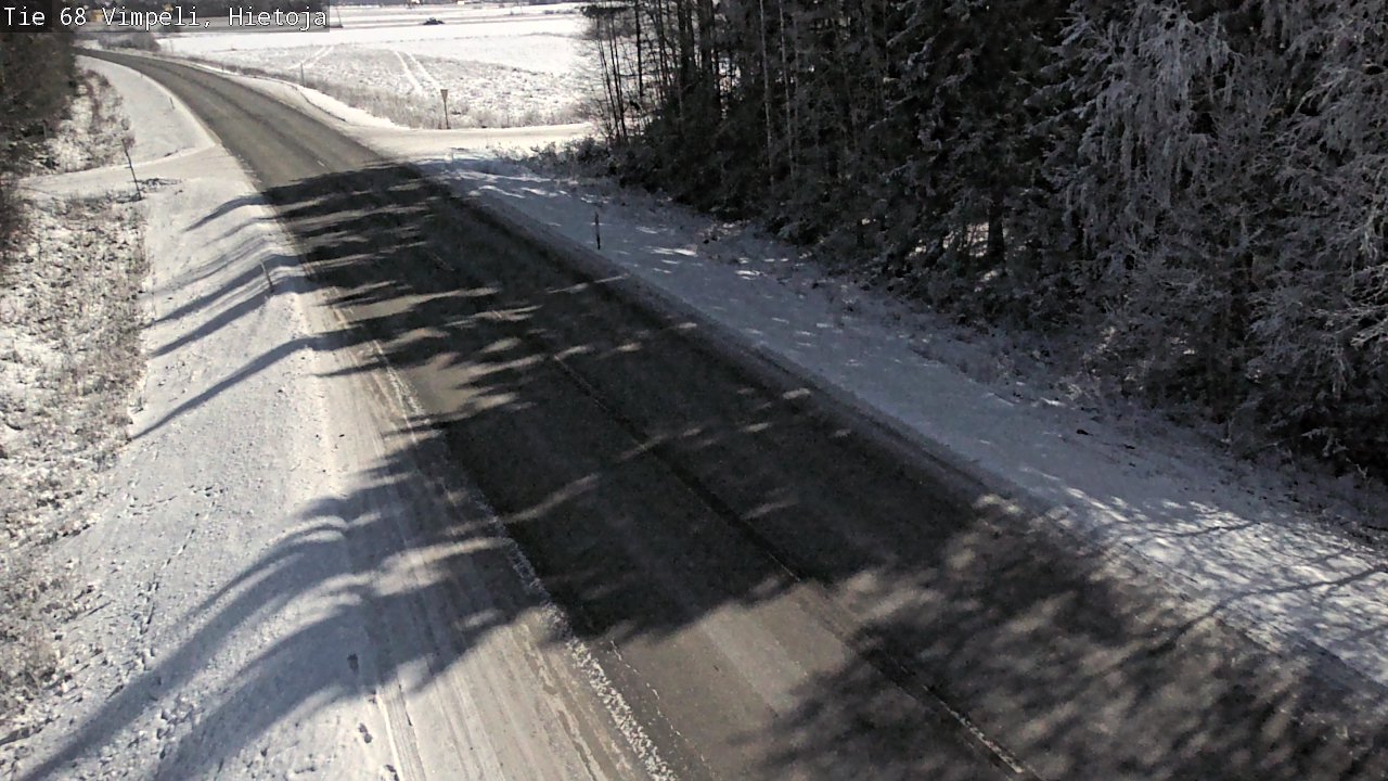 Weather Camera Image Road 68 Vimpeli, Hietoja, Vimpeli, Etelä-Pohjanmaa