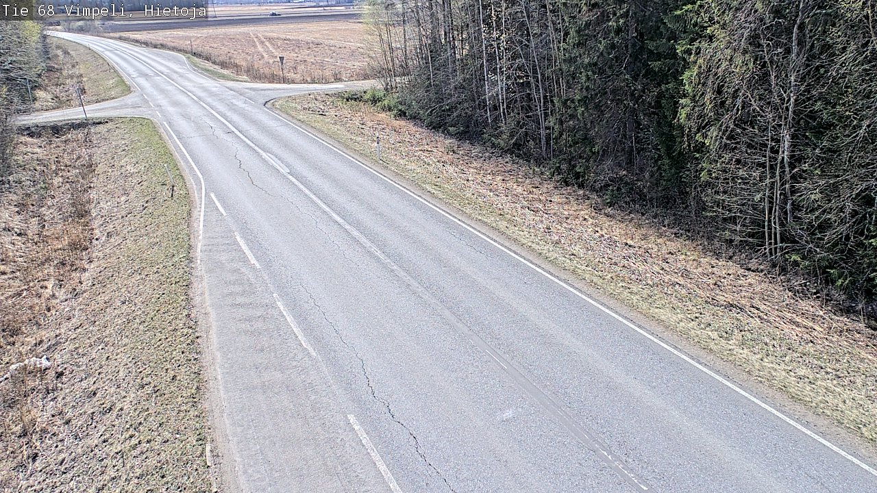 Weather Camera Image Väg 68 Vindala, Hietoja, Vimpeli, Etelä-Pohjanmaa