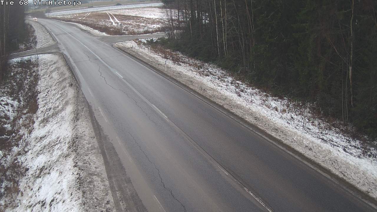 Weather Camera Image Road 68 Vimpeli, Hietoja, Vimpeli, Etelä-Pohjanmaa