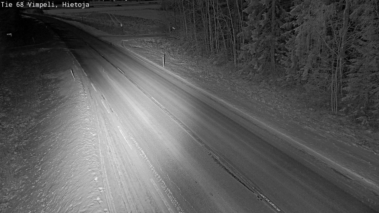 Weather Camera Image Road 68 Vimpeli, Hietoja, Vimpeli, Etelä-Pohjanmaa