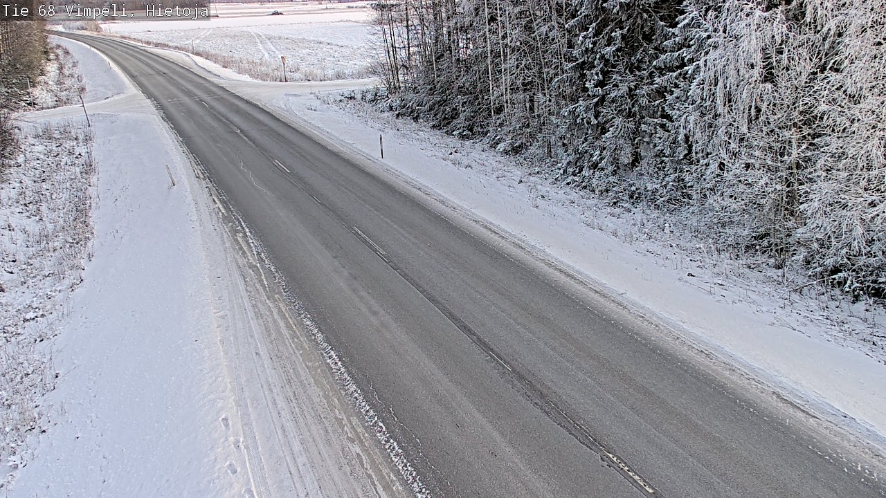 Weather Camera Image Road 68 Vimpeli, Hietoja, Vimpeli, Etelä-Pohjanmaa