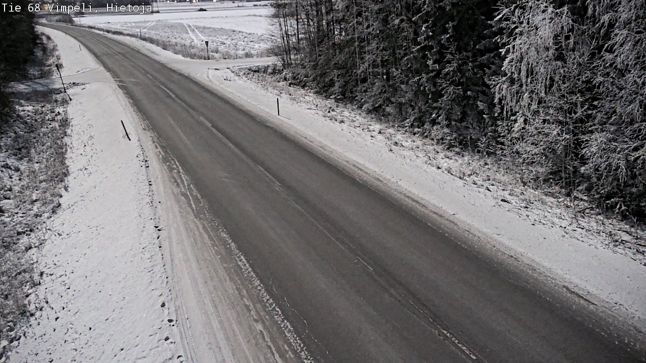 Weather Camera Image Road 68 Vimpeli, Hietoja, Vimpeli, Etelä-Pohjanmaa