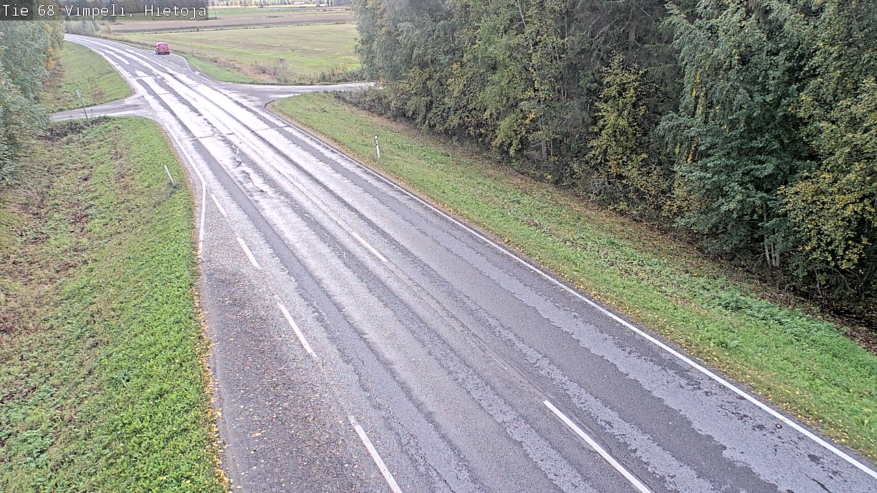 Weather Camera Image Road 68 Vimpeli, Hietoja, Vimpeli, Etelä-Pohjanmaa