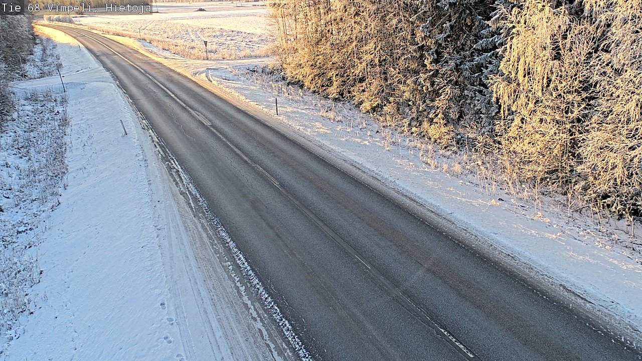 Weather Camera Image Road 68 Vimpeli, Hietoja, Vimpeli, Etelä-Pohjanmaa
