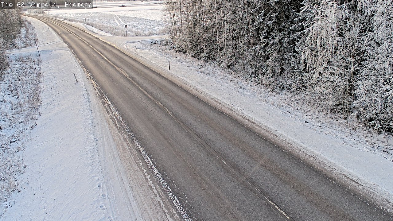 Weather Camera Image Road 68 Vimpeli, Hietoja, Vimpeli, Etelä-Pohjanmaa