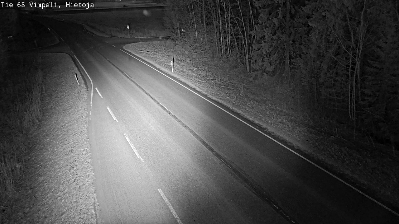 Weather Camera Image Road 68 Vimpeli, Hietoja, Vimpeli, Etelä-Pohjanmaa