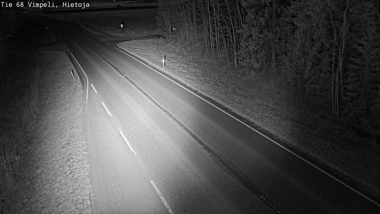 Weather Camera Image Road 68 Vimpeli, Hietoja, Vimpeli, Etelä-Pohjanmaa