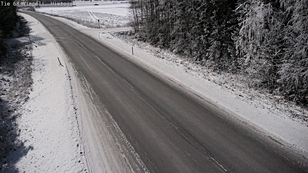 Weather Camera Image Road 68 Vimpeli, Hietoja, Vimpeli, Etelä-Pohjanmaa