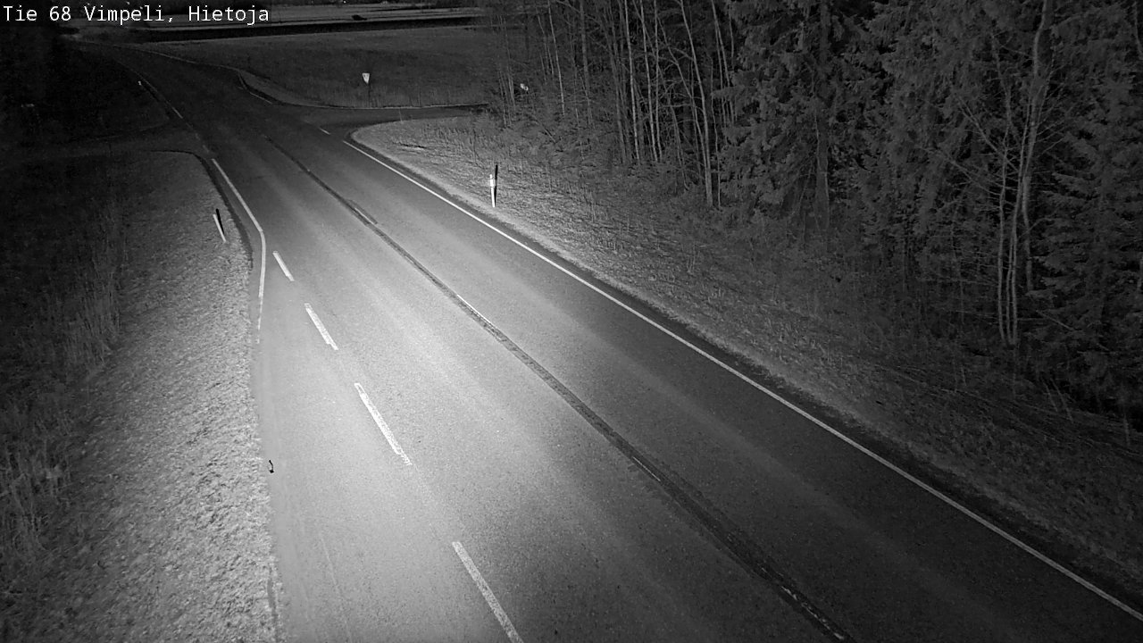 Weather Camera Image Road 68 Vimpeli, Hietoja, Vimpeli, Etelä-Pohjanmaa