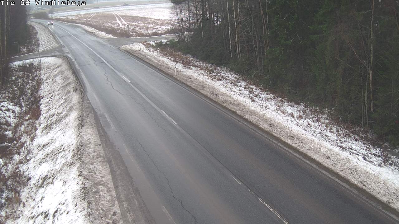 Weather Camera Image Road 68 Vimpeli, Hietoja, Vimpeli, Etelä-Pohjanmaa