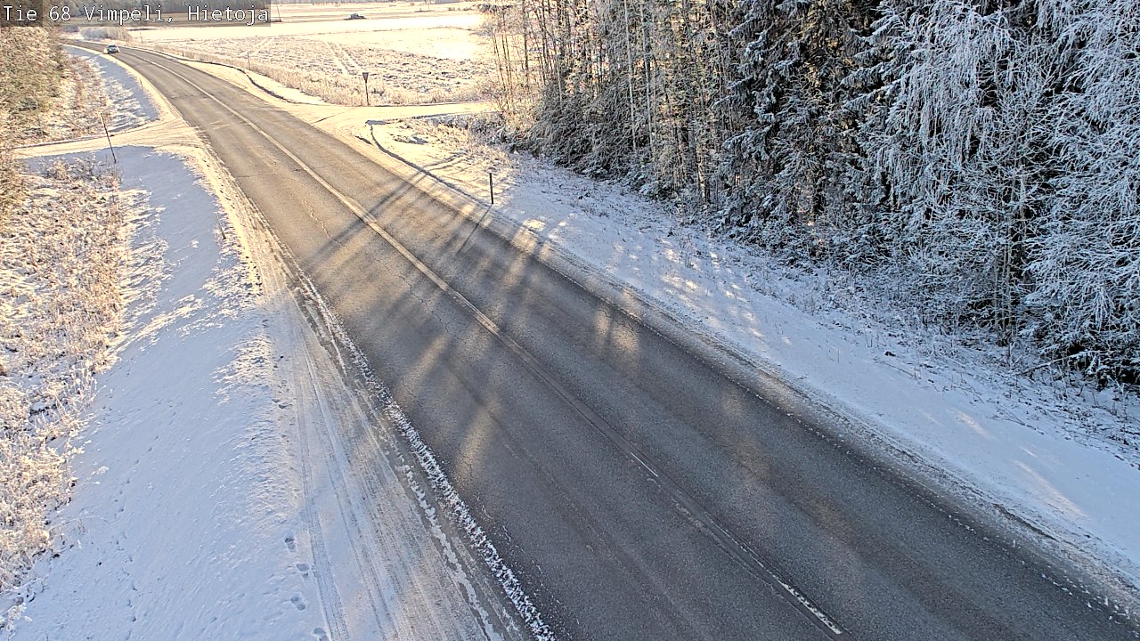 Weather Camera Image Road 68 Vimpeli, Hietoja, Vimpeli, Etelä-Pohjanmaa