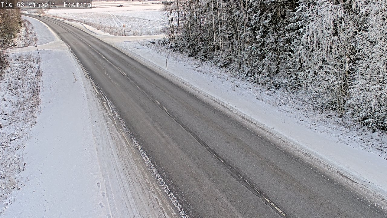Weather Camera Image Road 68 Vimpeli, Hietoja, Vimpeli, Etelä-Pohjanmaa