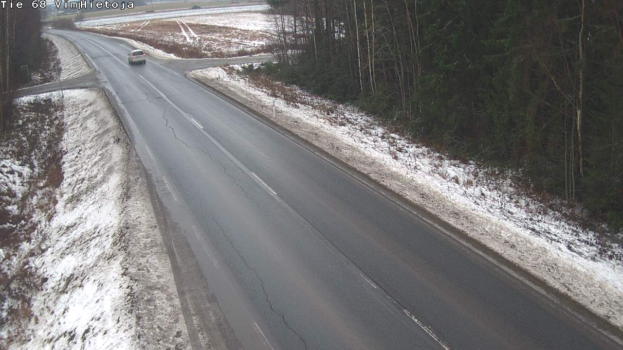 Weather Camera Image Road 68 Vimpeli, Hietoja, Vimpeli, Etelä-Pohjanmaa