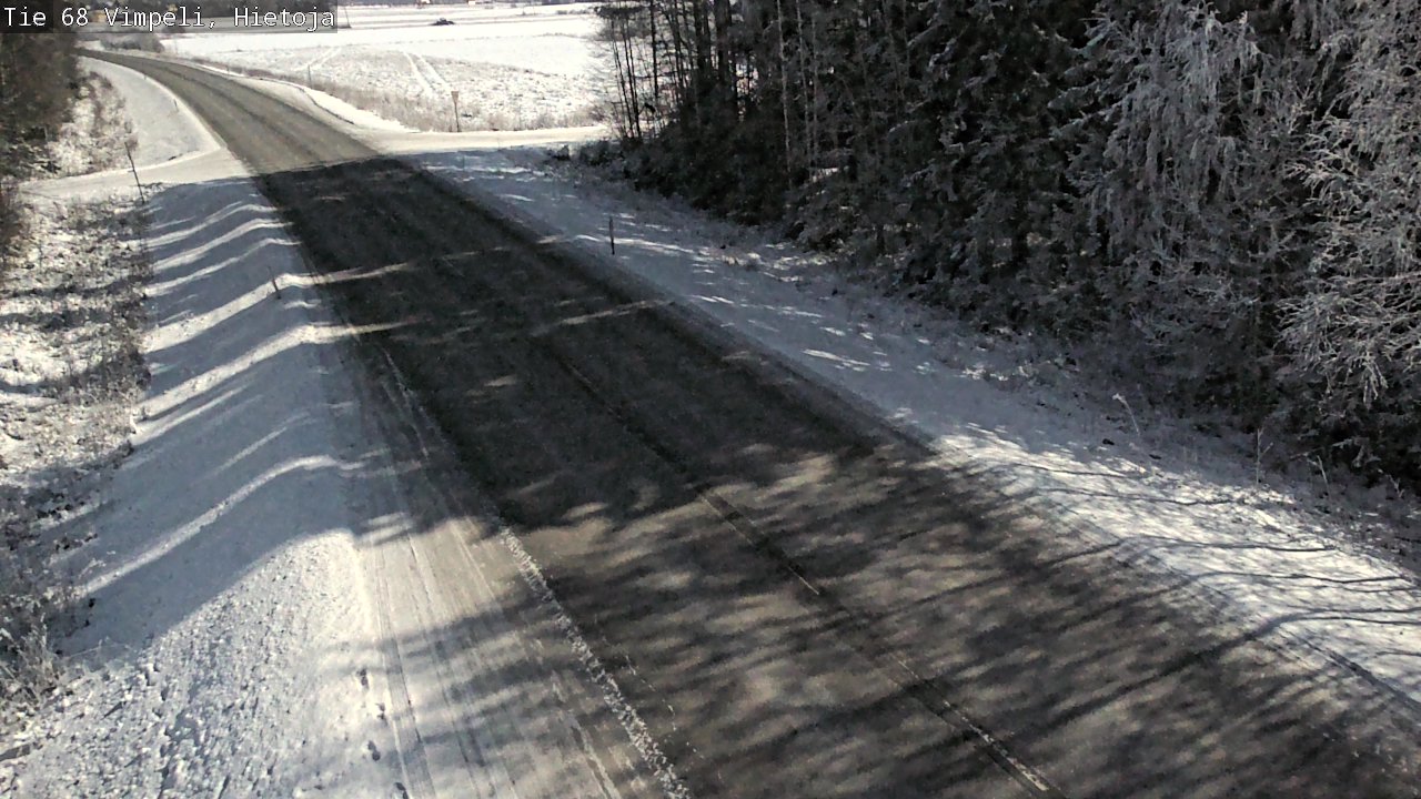 Weather Camera Image Road 68 Vimpeli, Hietoja, Vimpeli, Etelä-Pohjanmaa