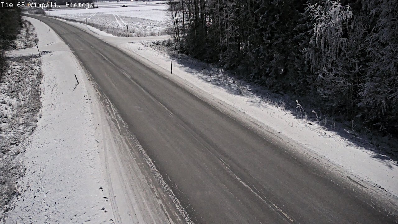 Weather Camera Image Road 68 Vimpeli, Hietoja, Vimpeli, Etelä-Pohjanmaa