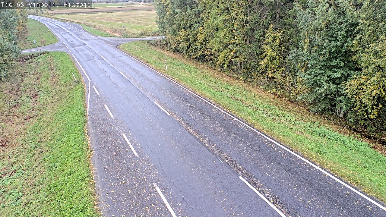 Weather Camera Image Road 68 Vimpeli, Hietoja, Vimpeli, Etelä-Pohjanmaa