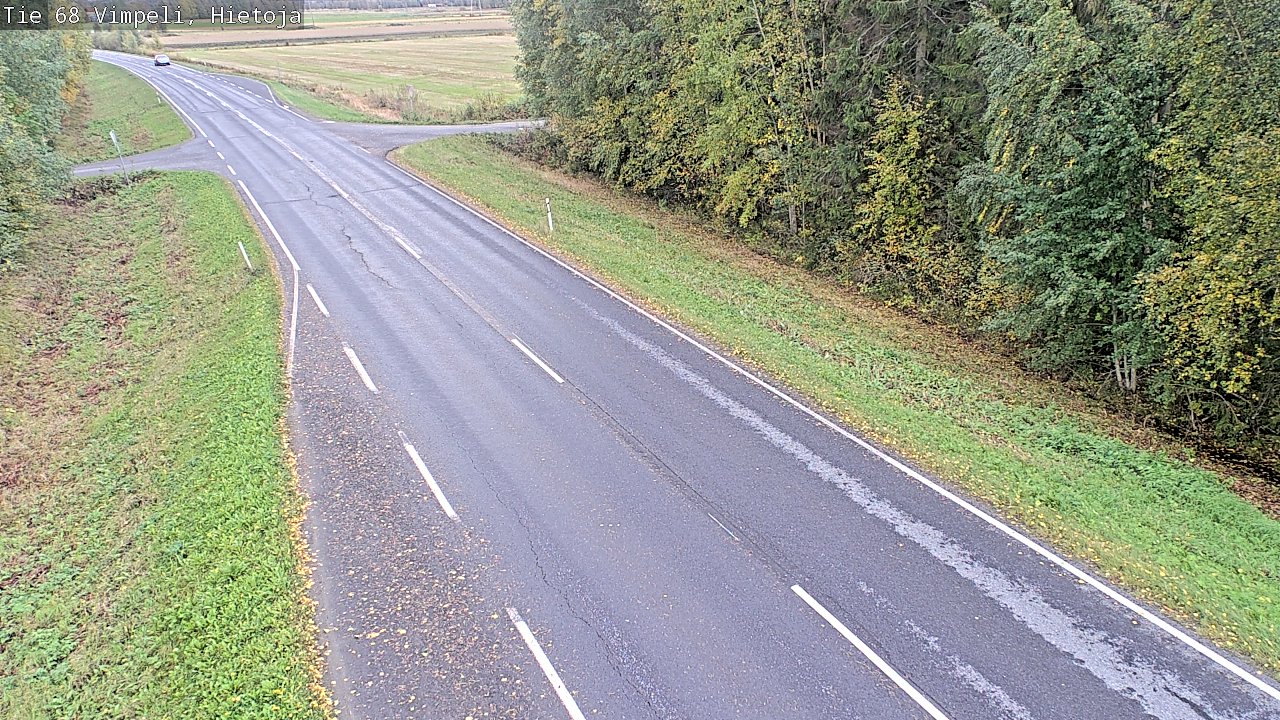 Weather Camera Image Road 68 Vimpeli, Hietoja, Vimpeli, Etelä-Pohjanmaa