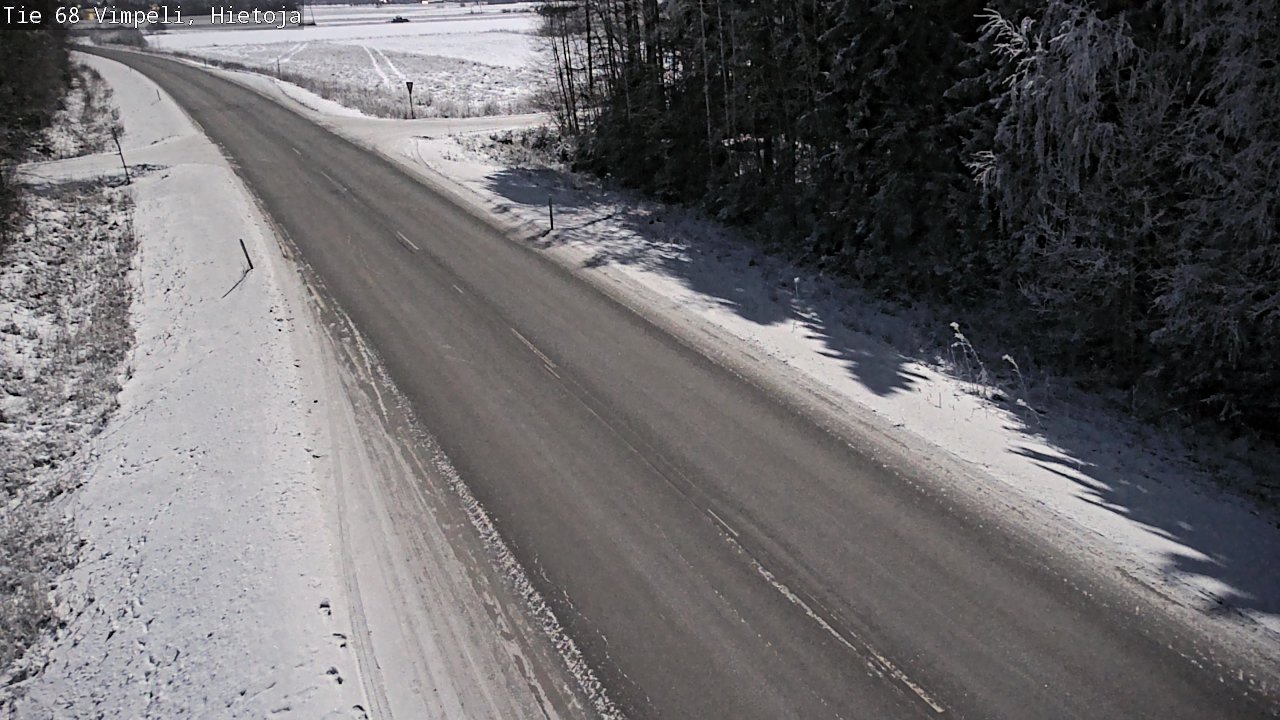 Weather Camera Image Road 68 Vimpeli, Hietoja, Vimpeli, Etelä-Pohjanmaa