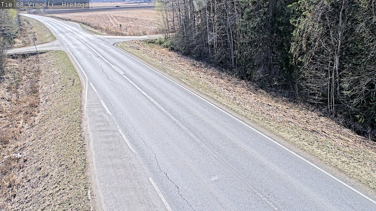 Weather Camera Image Väg 68 Vindala, Hietoja, Vimpeli, Etelä-Pohjanmaa