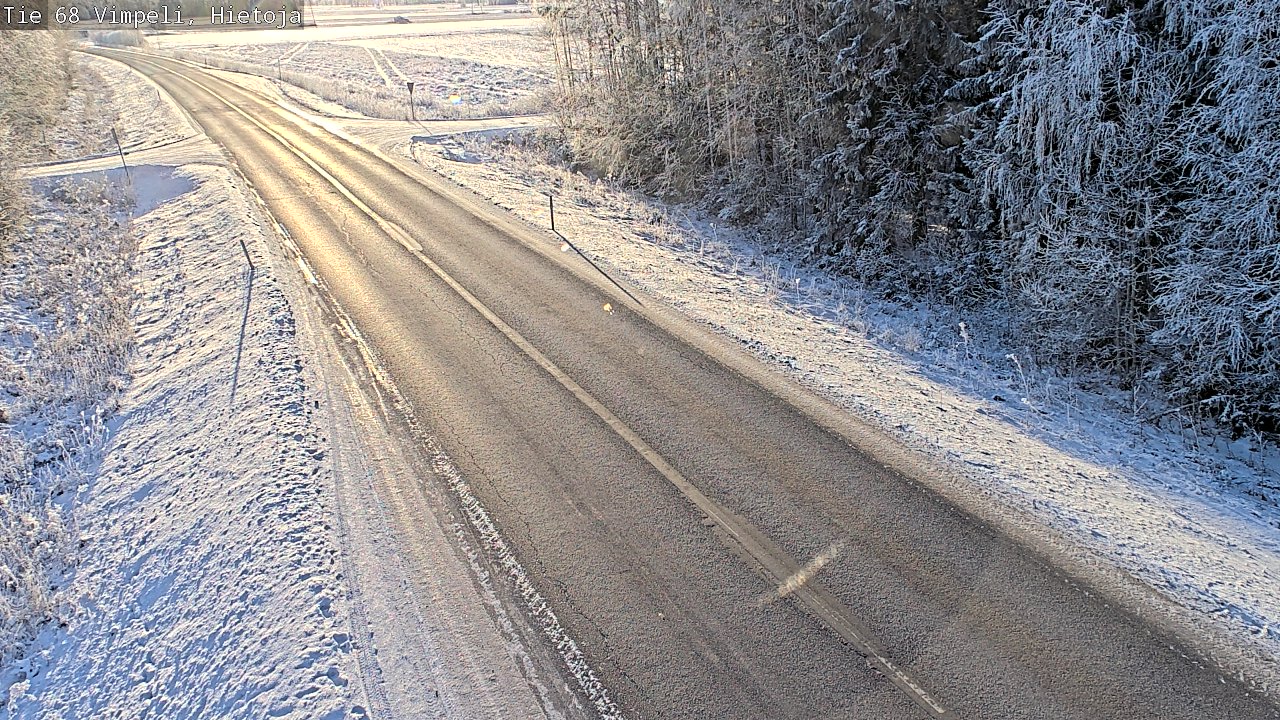 Weather Camera Image Road 68 Vimpeli, Hietoja, Vimpeli, Etelä-Pohjanmaa