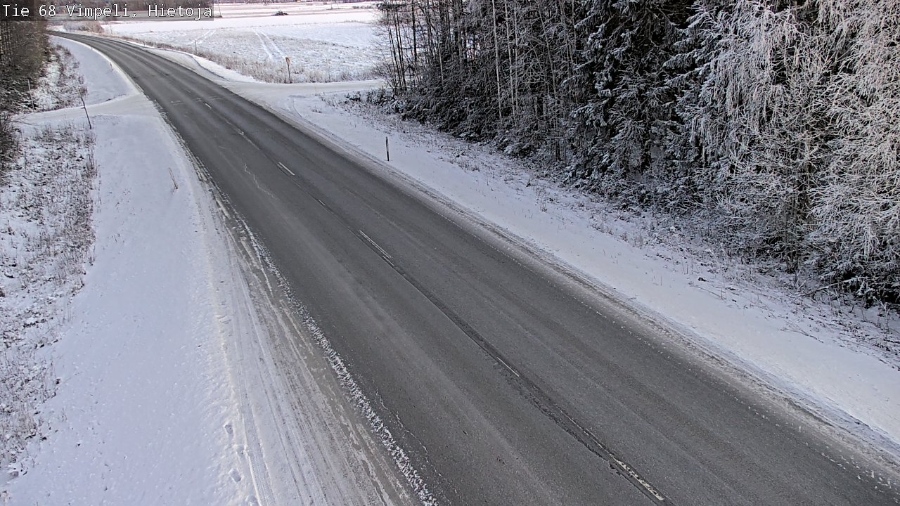 Weather Camera Image Road 68 Vimpeli, Hietoja, Vimpeli, Etelä-Pohjanmaa
