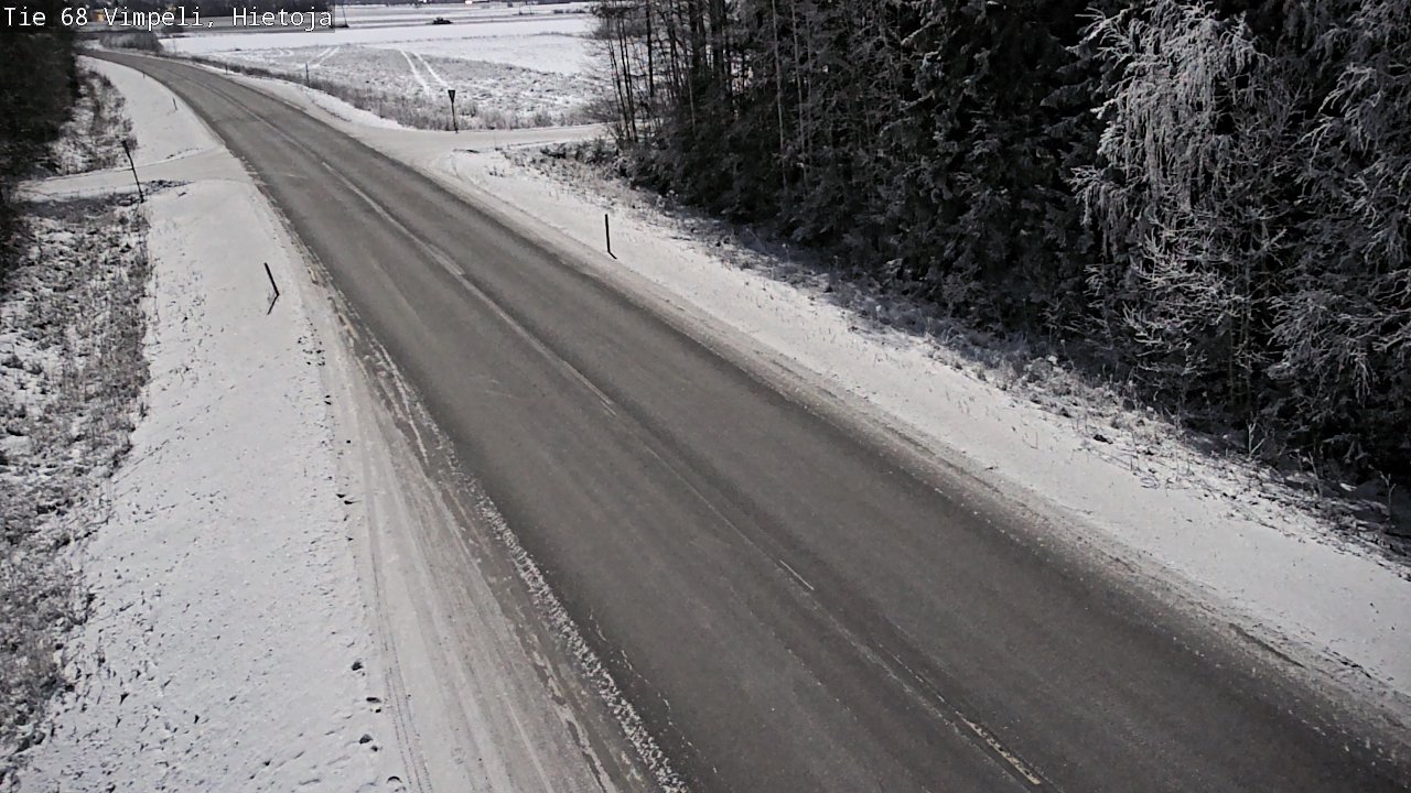 Weather Camera Image Road 68 Vimpeli, Hietoja, Vimpeli, Etelä-Pohjanmaa