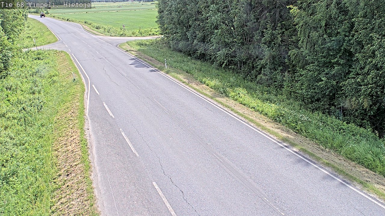 Weather Camera Image Road 68 Vimpeli, Hietoja, Vimpeli, Etelä-Pohjanmaa