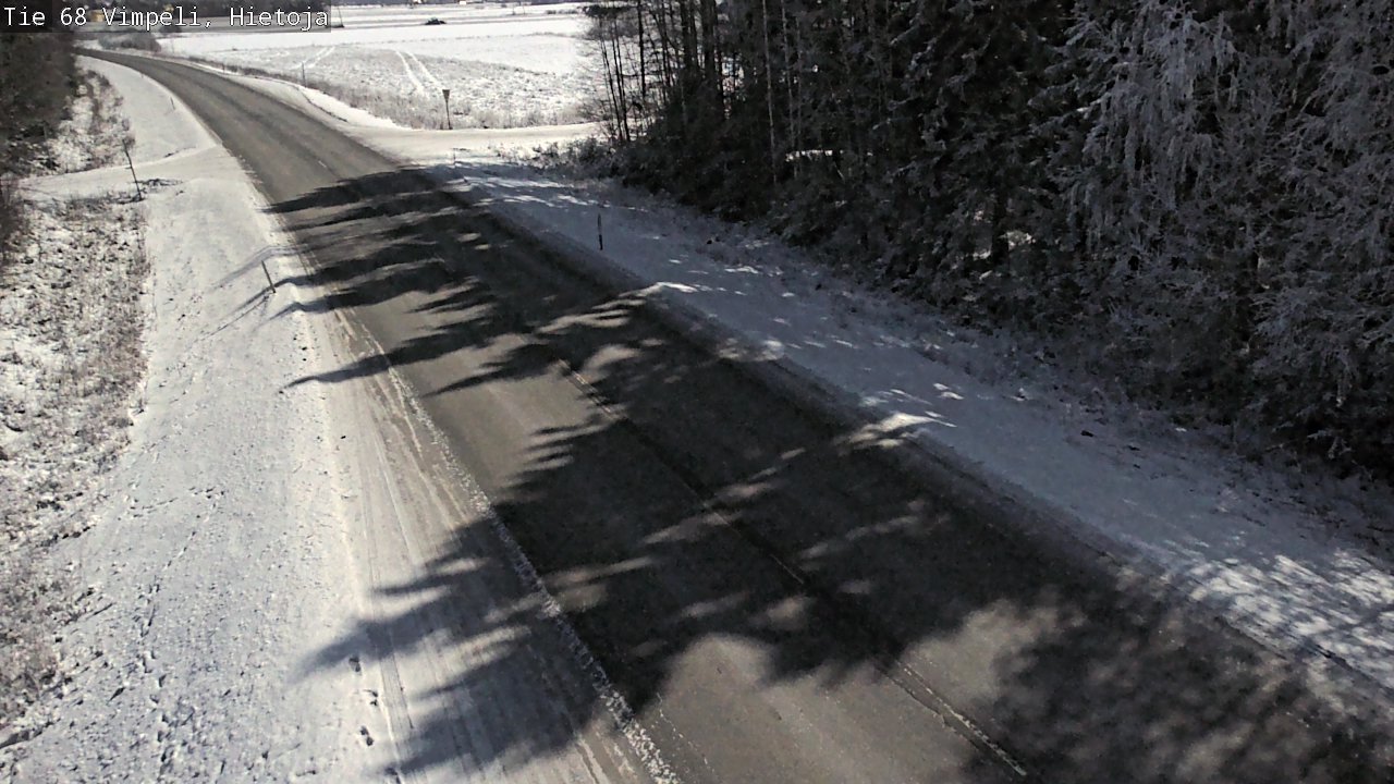 Weather Camera Image Road 68 Vimpeli, Hietoja, Vimpeli, Etelä-Pohjanmaa