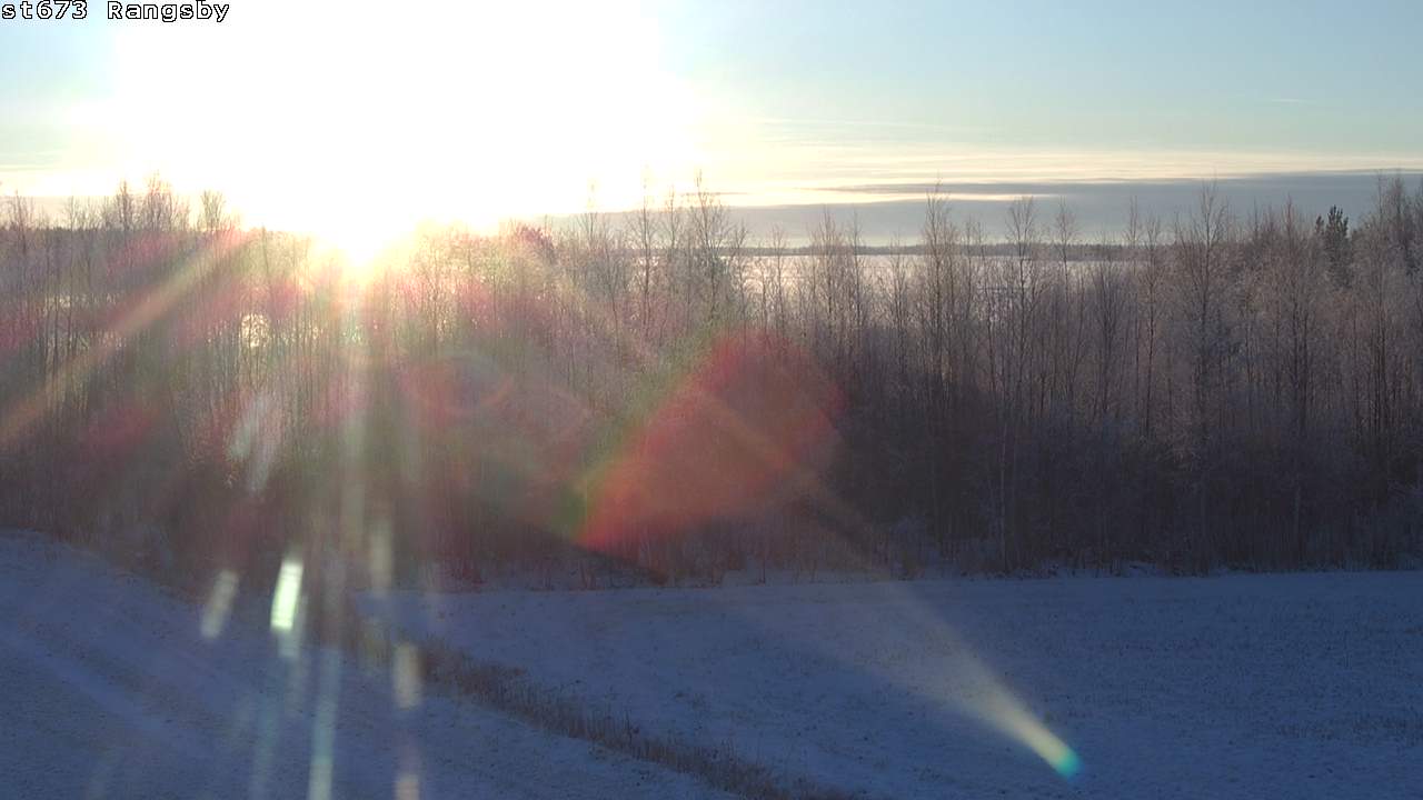 Weather Camera Image Road 68 Vimpeli, Hietoja, Närpiö, Pohjanmaa