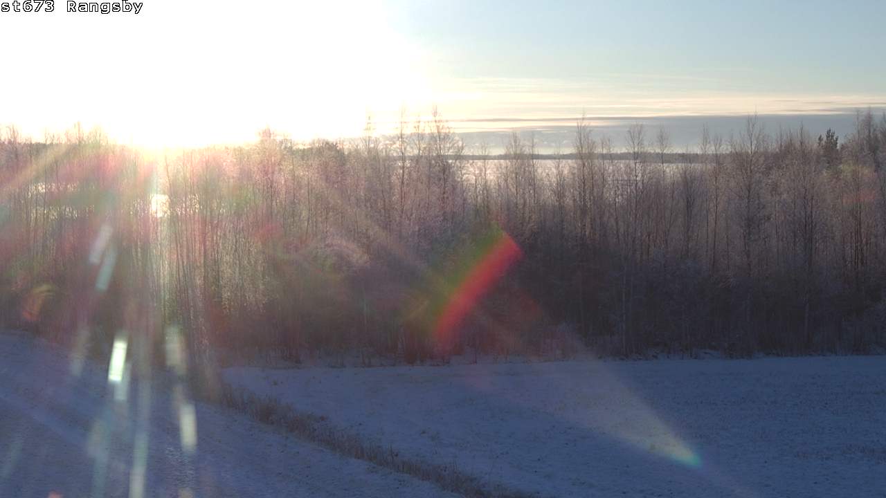 Weather Camera Image Road 68 Vimpeli, Hietoja, Närpiö, Pohjanmaa