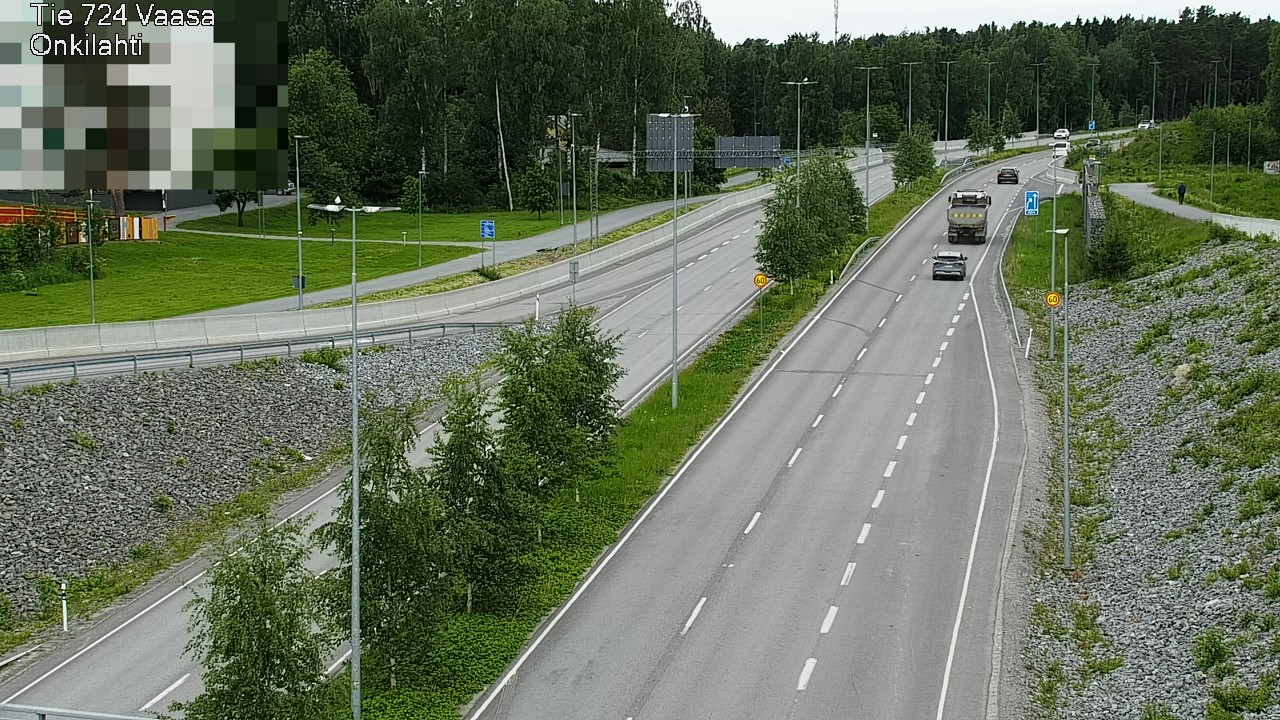 Kelikamerat Kuva Tie 724 Vaasa, Onkilahti, Vaasa, Pohjanmaa