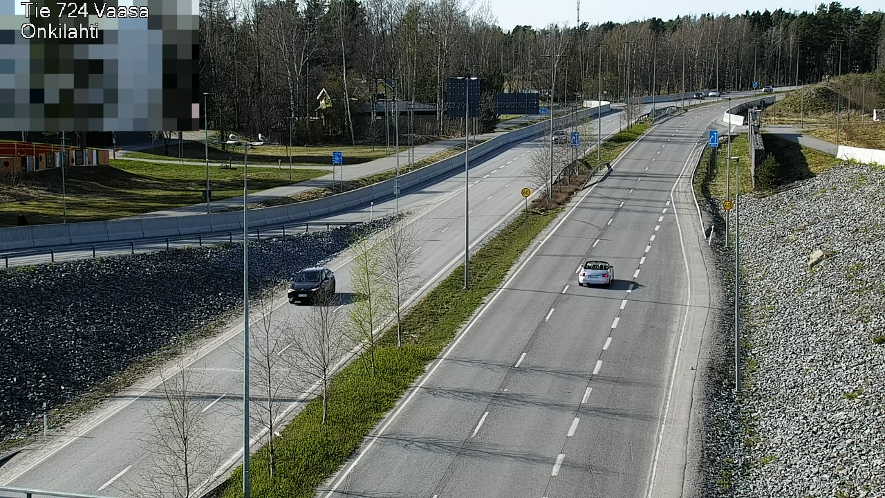 Weather Camera Image Road 724 Vaasa, Onkilahti, Vaasa, Pohjanmaa