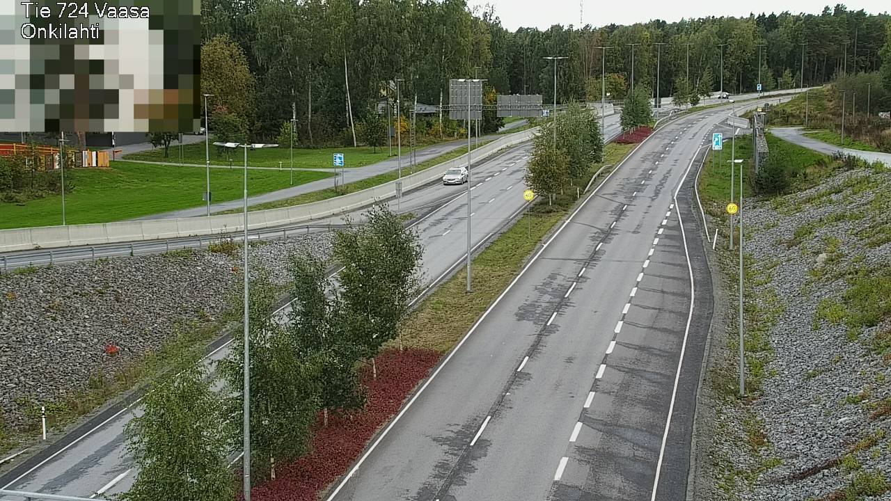 Weather Camera Image Road 724 Vaasa, Onkilahti, Vaasa, Pohjanmaa