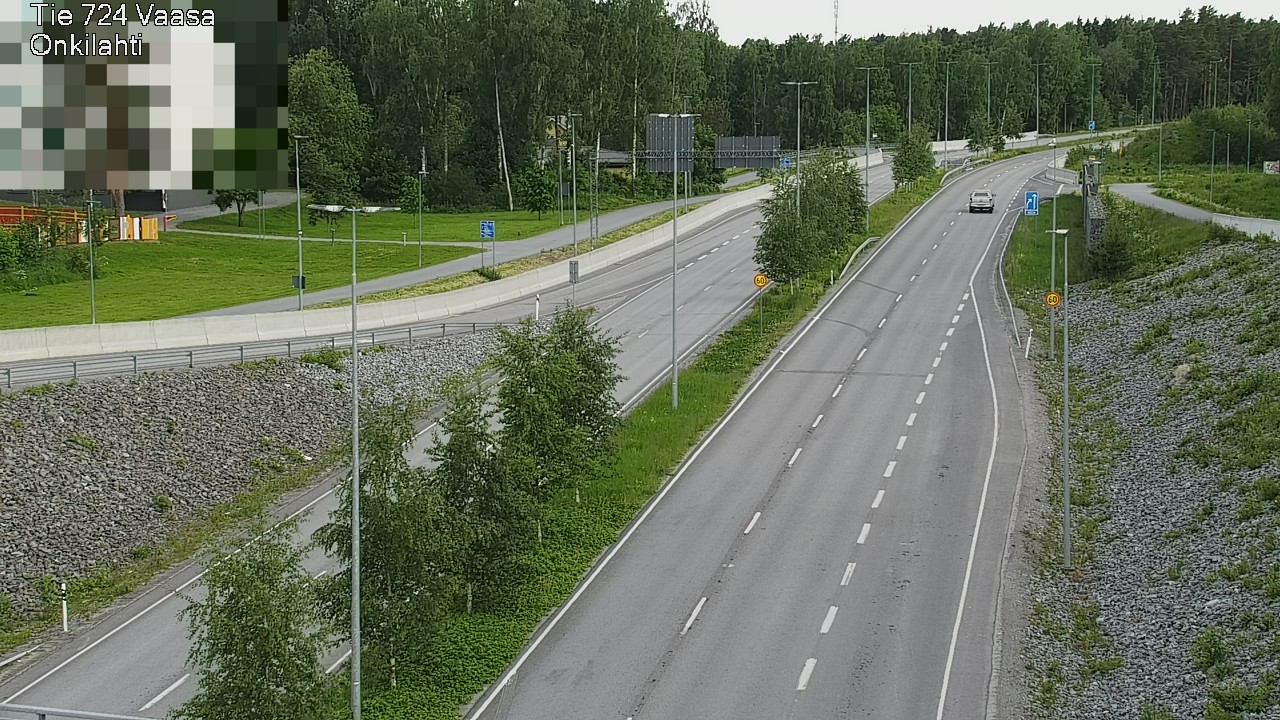 Kelikamerat Kuva Tie 724 Vaasa, Onkilahti, Vaasa, Pohjanmaa