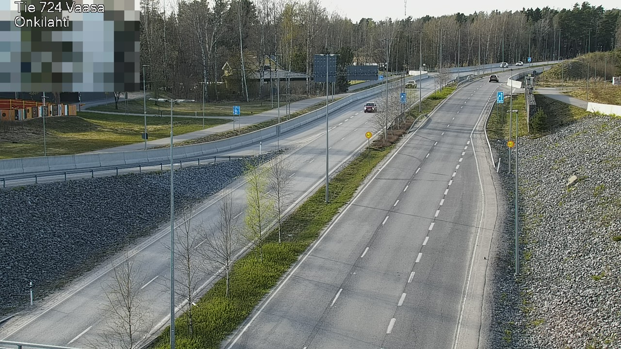 Weather Camera Image Road 724 Vaasa, Onkilahti, Vaasa, Pohjanmaa