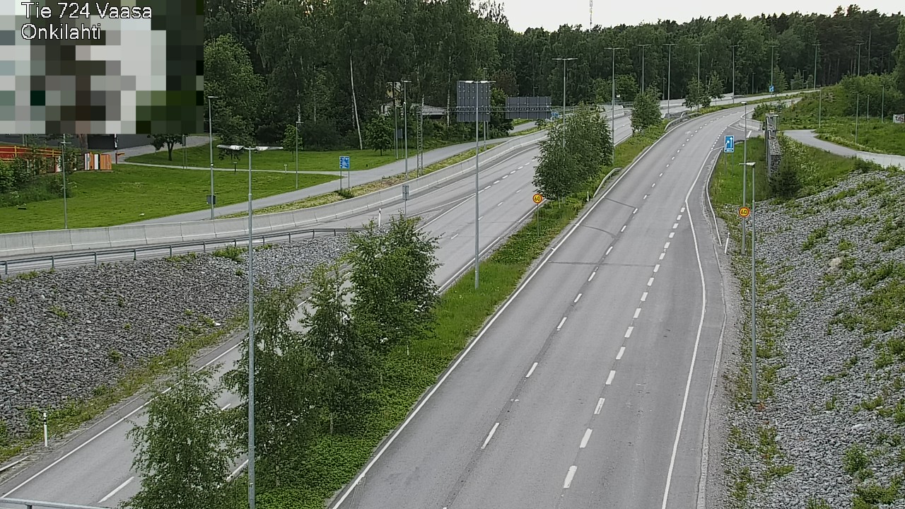 Kelikamerat Kuva Tie 724 Vaasa, Onkilahti, Vaasa, Pohjanmaa