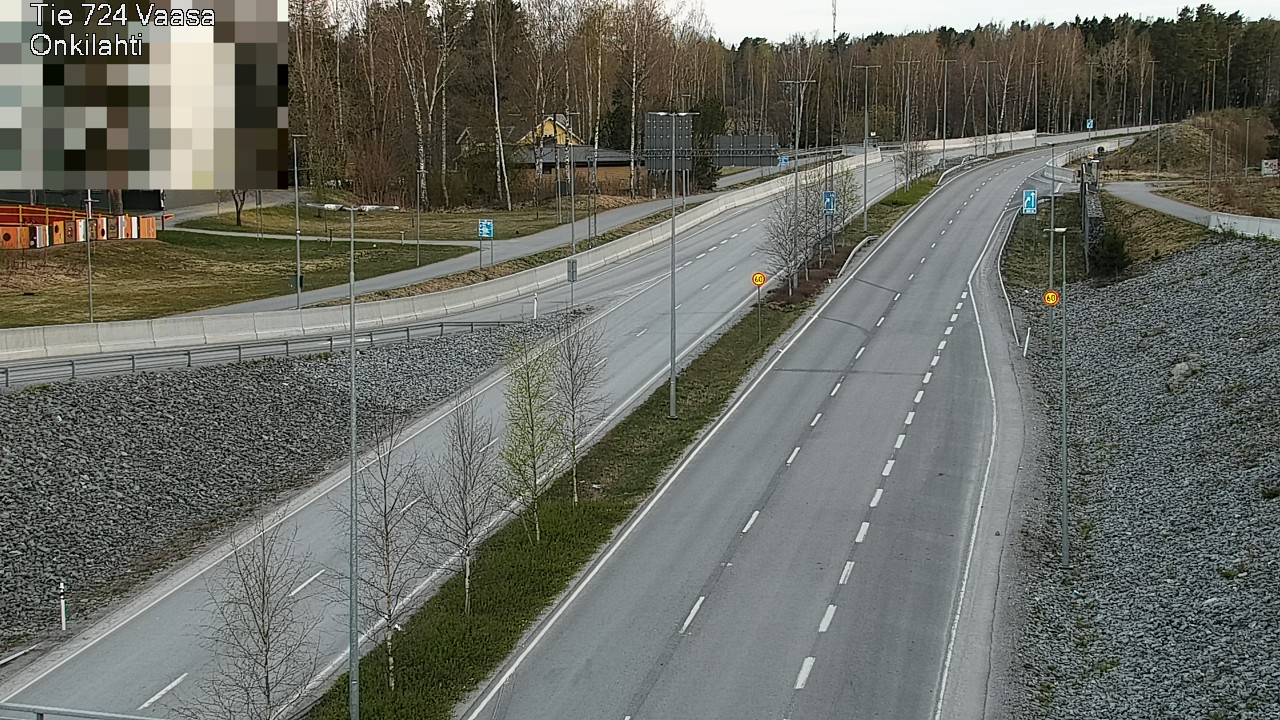 Kelikamerat Kuva Tie 724 Vaasa, Onkilahti, Vaasa, Pohjanmaa