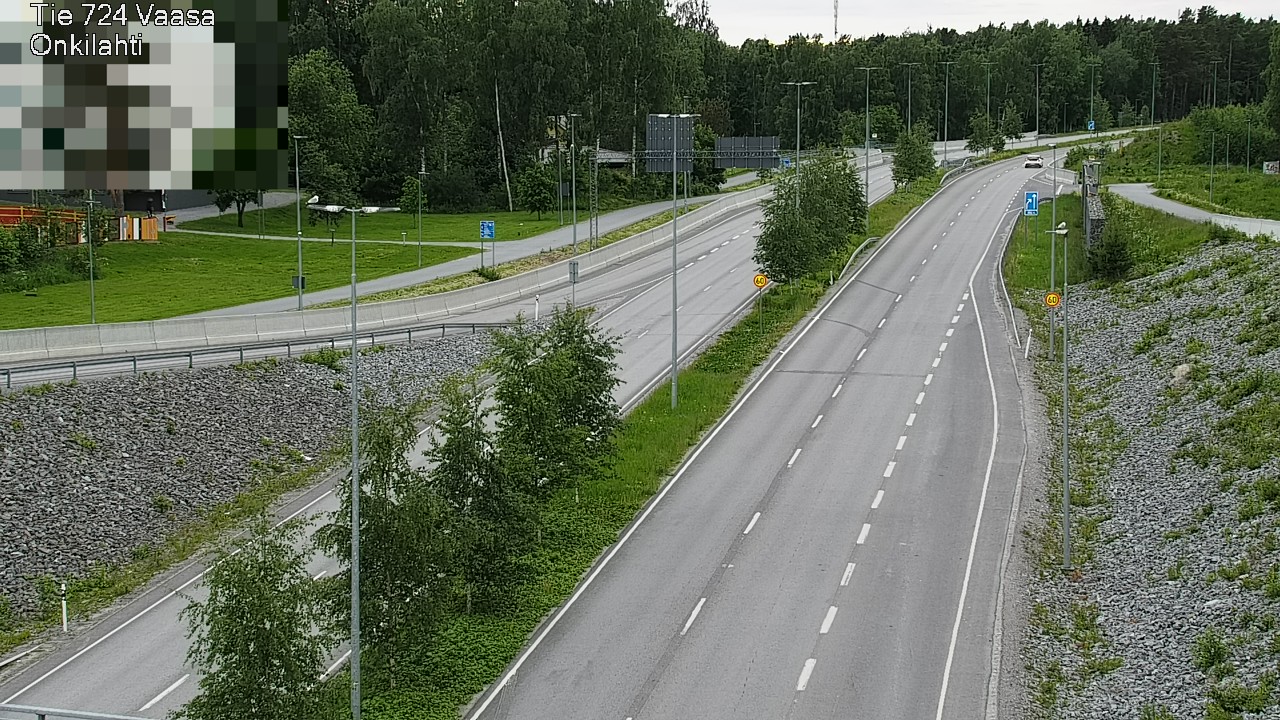 Kelikamerat Kuva Tie 724 Vaasa, Onkilahti, Vaasa, Pohjanmaa